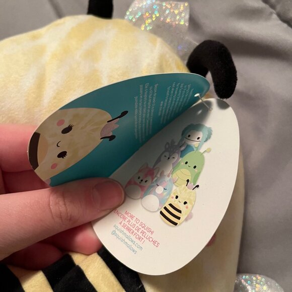Squishmallows Sunny the Bee Stuffed Plush 10 in - Picture 4 of 7